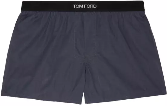 Серые жаккардовые боксеры TOM FORD