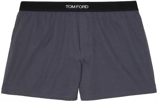 Серые жаккардовые боксеры TOM FORD