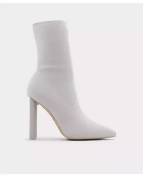 Серые женские ботильоны из текстиля с острым носком Aldo, серый