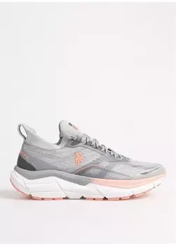Серые женские кроссовки A10150229412010 U.S. Polo Assn., серый