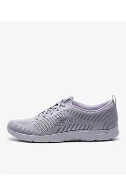 Серые женские кроссовки Skechers