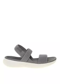 Серые женские сандалии Skechers