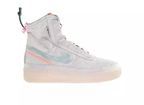 Серые женские синтетические кроссовки на шнуровке Af1 Shell BQ6096 003 Nike, серый