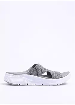 Серые женские тапочки Hush Puppies