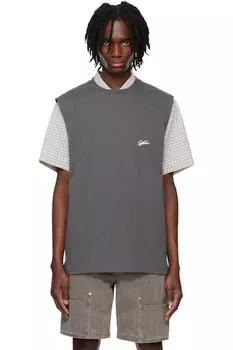 Серый 25 Title Майка System