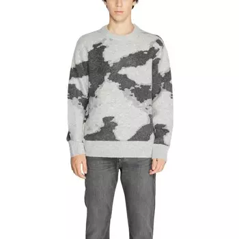 Серый акриловый свитер Jack & Jones