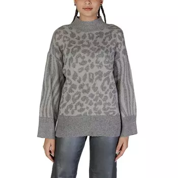 Серый акриловый свитер Vero Moda