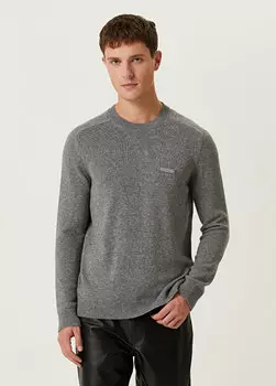 Серый базовый свитер Academia