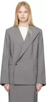 Серый блейзер Nodo Loulou Studio