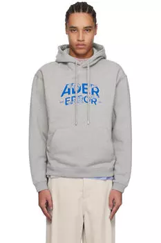 Серый Edca Product. 39 Толстовка с капюшоном ADER error