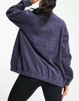 Серый флис оверсайз ASOS 4505