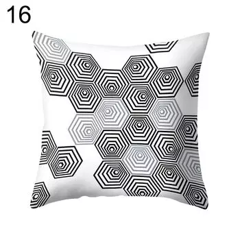 Серый фон геометрический квадратный колбаса подушка чехол для рабочего элемента пункт-16# Stuttg