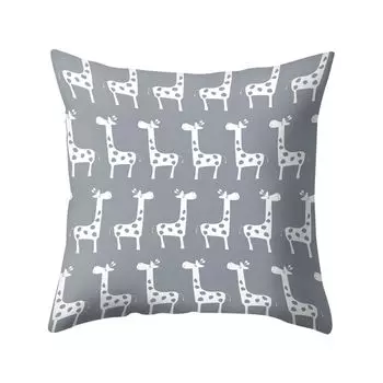 Серый фон геометрический квадратный колбаса подушка чехол для рабочего элемента элемент-12# Stuttg