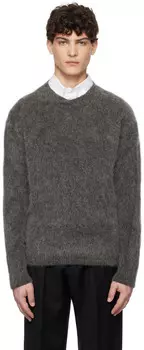 Серый грозный свитер Sunflower