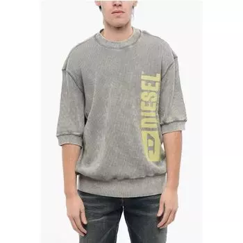 Серый хлопковый свитер Diesel, Gray