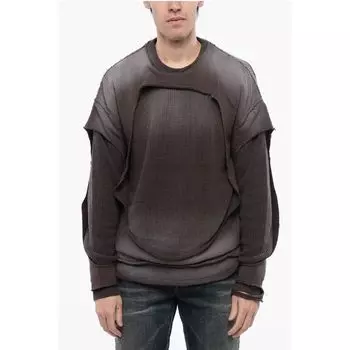 Серый хлопковый свитер Diesel, Gray