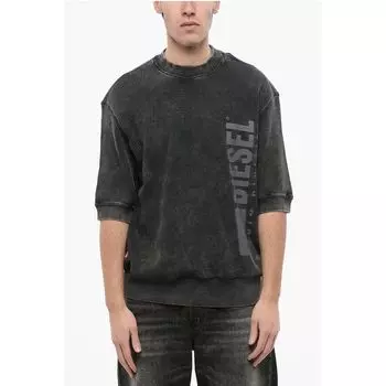 Серый хлопковый свитер Diesel, Gray