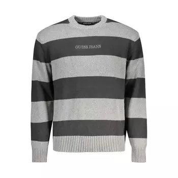 Серый хлопковый свитер Guess Shoes