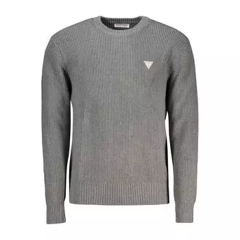 Серый хлопковый свитер Guess Shoes