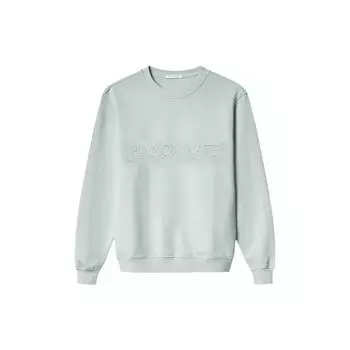 Серый хлопковый свитер HINNOMINATE