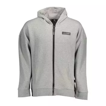 Серый хлопковый свитер Plein Sport