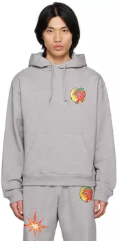 Серый худи \Фейерверк\"" Sky High Farm Workwear