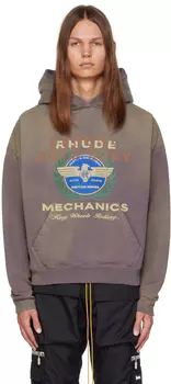 Серый худи пустыни Rhude