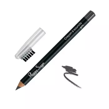 Серый карандаш для бровей 1 шт., Peggy Sage