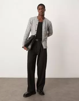 Серый кардиган ASOS DESIGN