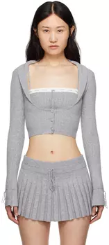 Серый кардиган Cielo Heather GUIZIO