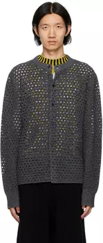 Серый кардиган Luca ZANKOV