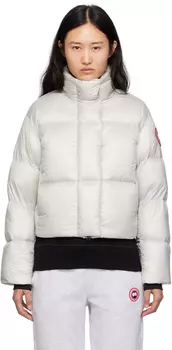 Серый-кипарисовый пуховик Silverbirch Canada Goose