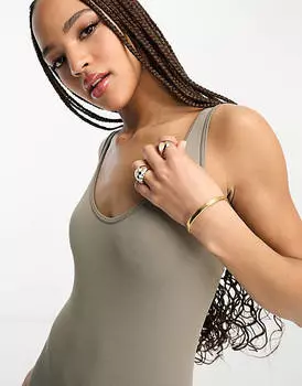 Серый комбинезон Pull&Bear