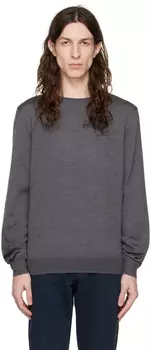 Серый королевский свитер A.P.C.