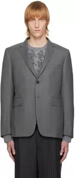 Серый костюм Super 120s Thom Browne