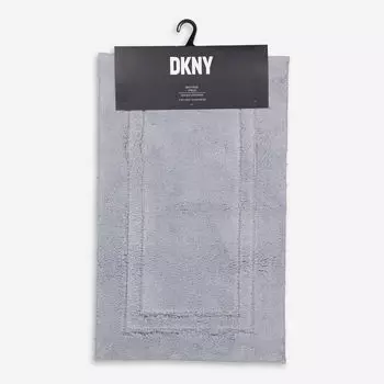 Серый коврик для ванной с нескользящим основанием 53х86см DKNY