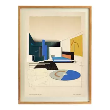 Серый лист студии Villa Patelski PSTR + Marco Thor El Corte Ingls