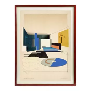 Серый лист студии Villa Patelski PSTR + Marco Thor El Corte Ingls