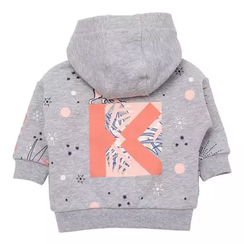 Серый меланжевый худи KENZO, серый