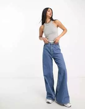 Серый меланжевый жилет-борцовка ASOS