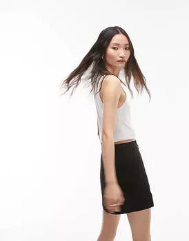 Серый меланжевый жилет Topshop