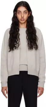 Серый мини-кардиган-бомбер Frenckenberger