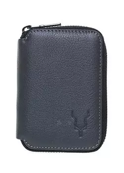 Серый мужской кожаный кошелек CAR 7 SMALL WEDGE FLOTER Carrera, серый