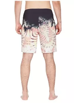 Серый мужской купальник с короткими шортами Volcom