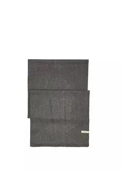 Серый мужской шарф в полоску Beymen