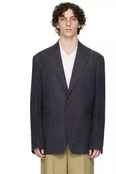 Серый неструктурированный блейзер Shinjuku OUR LEGACY