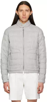 Серый пуховик Acorus Moncler