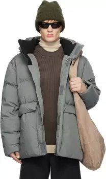 Серый пуховик Dovre Holzweiler