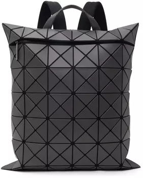 Серый Рюкзак Flat Pack Темно-серый BAO BAO ISSEY MIYAKE