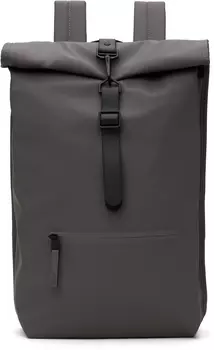Серый рюкзак Rolltop RAINS